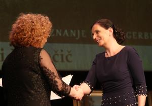 KONCERT OB PODELITVI NAGRAD IN PRIZNANJ FRANA GERBIČA NA SLIKI PETRA ARLATI KOVAČIČ FOTO LJUBO VUKELIČDC8B9401